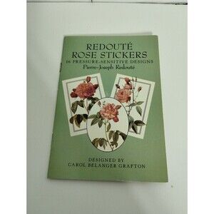 Redoute Rose Stickers: 16 Pressure-Sensitive‎ Designs (Dover Stickers) Redoute